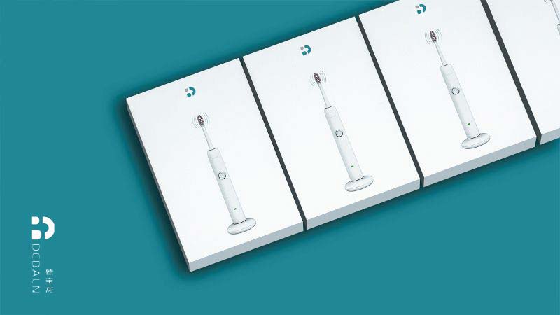 大連德寶龍電動牙刷品牌標(biāo)志設(shè)計-4